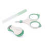 BabyOno Косметичний набір для догляду за нігтями: "пилочка, ножиці, щипчики" (м'ятний) (398/01) 5901435410769