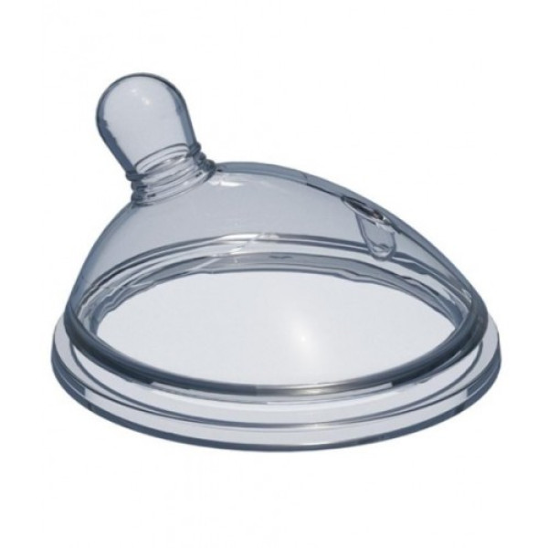 Chicco Соска Step Up силіконова, помірний потік 0м+ (2шт) 60073.10 / 8003670736356