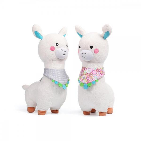 BabyOno Іграшка-обіймашка Лама Алабама 1шт. колір в асорт. (444) (5901435409626)