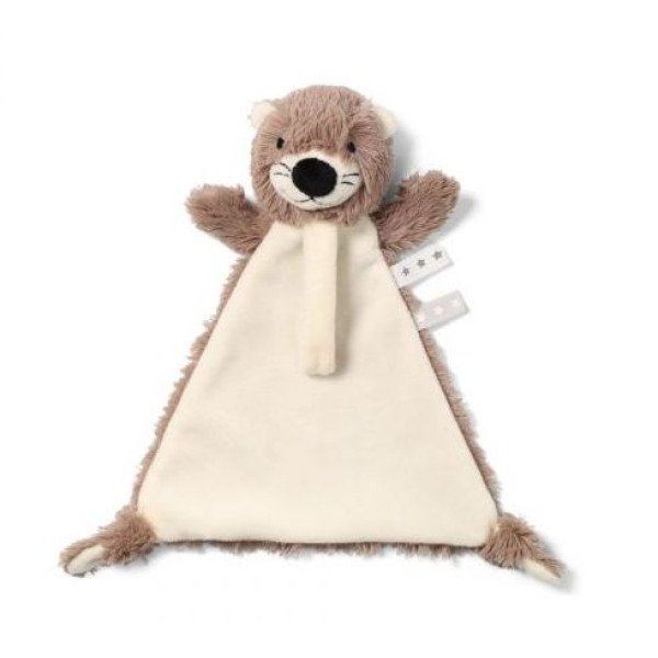 BabyOno Іграшка-обіймашка з підвіскою для соски "Видра Меггі" (739) 5901435411391