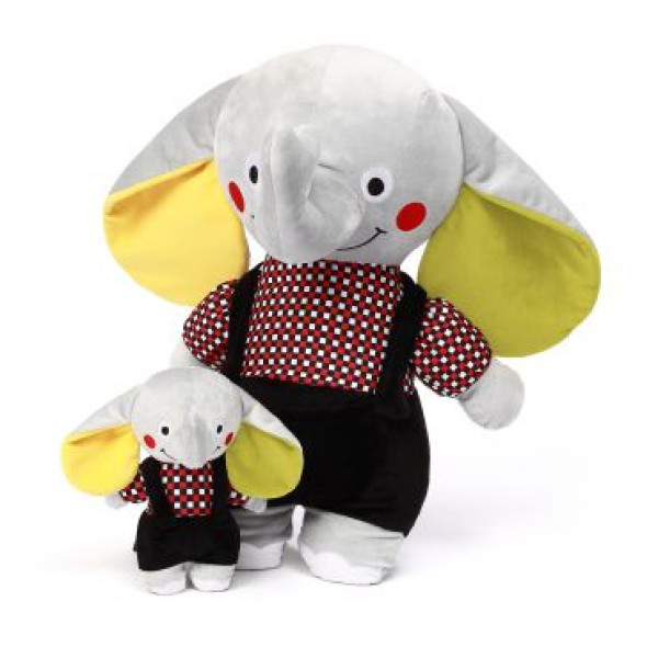 BabyOno Іграшка-обіймашка Слон Andy (637) (5901435409190)