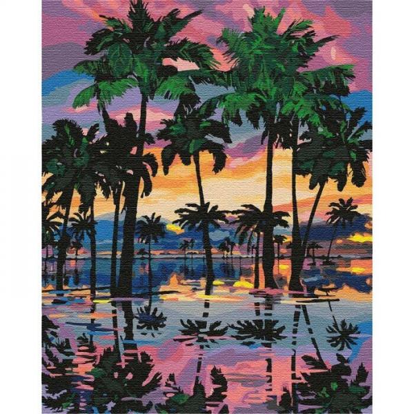 Ідейка Набір для Розпису за номерами Південна романтика, 40х50 см (4823104322108)