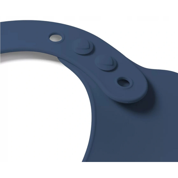 BabyOno м'який нагрудник з регульованою застібкою Літакики синій (829/07) 5901435412244