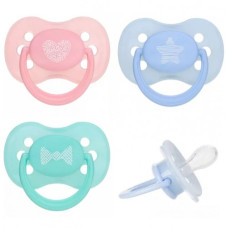 Canpol Пустушка силіконова кругла Pastelove 6-18 місяців (22/423) 1 шт (колір в асорт.)