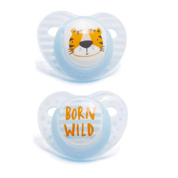 Mothercare (Англія) Пустушки ортодонтичні "Тигруля", 2 шт. в уп. 0-6 міс.