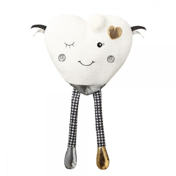 BabyOno Іграшка-обіймашка "Грайливе серце" (761) 5901435410554