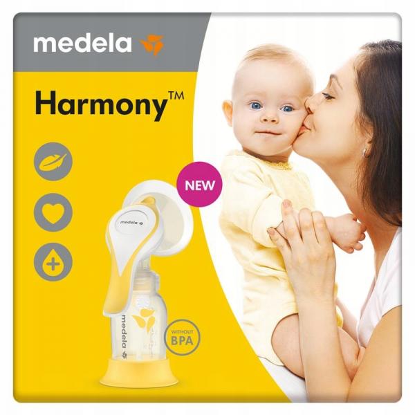 Medela Молоковідсмоктувач двофазний ручний Harmony Flex™ 7612367073547