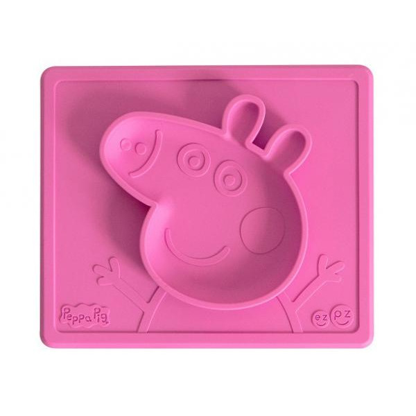 EZPZ - Тарілка-килимок рожевий Peppa Pig Mat 818156021790