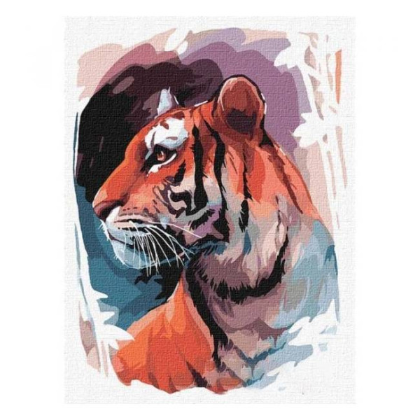Ідейка Дитячий набір для розпису за номерами Погляд Тигра (KHO4233) 4823104328094