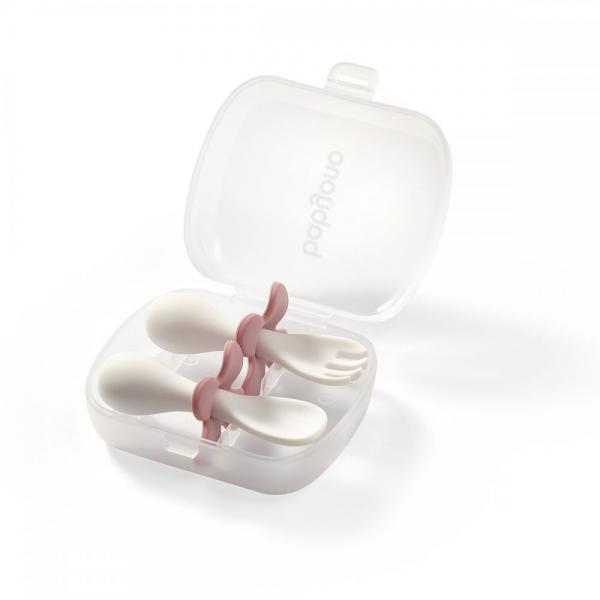 BabyOno Ергономічні столові прилади для дітей колір в асорт. (969) 5901435412954