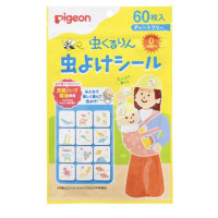 Pigeon Захисні наклейки на одяг від комарів, 60шт 4902508276863 / 4902508210096