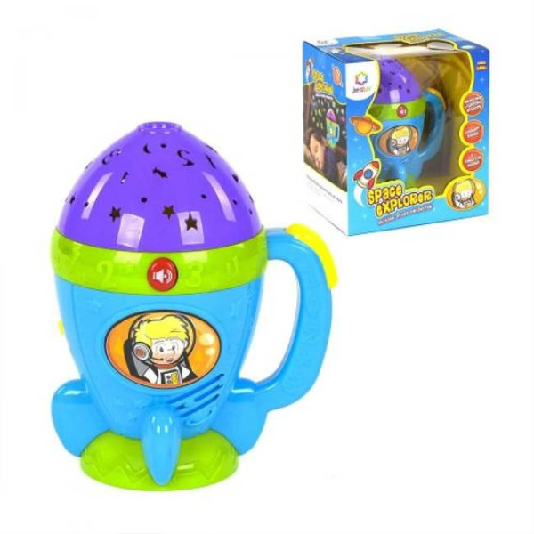 Нічник з проектором "Ракета" 25843E (6900001254218)