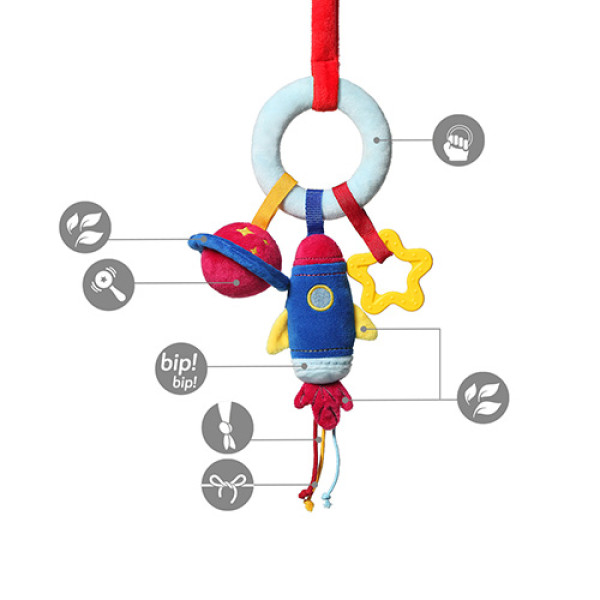 BabyOno Іграшка - підвіска Космос (1489) 5901435413913