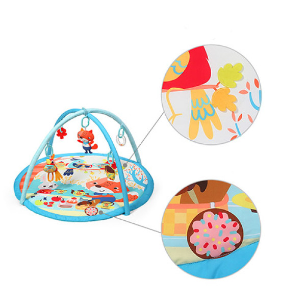 BabyOno Розвиваючий килимок Лісові друзі (90 см x 52 см) 1520 (5901435414187)
