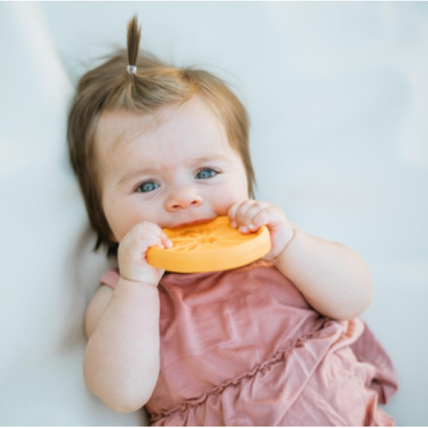 Nuby Силіконовий прорізувач Апельсин 3+ (06007) 5414959060247