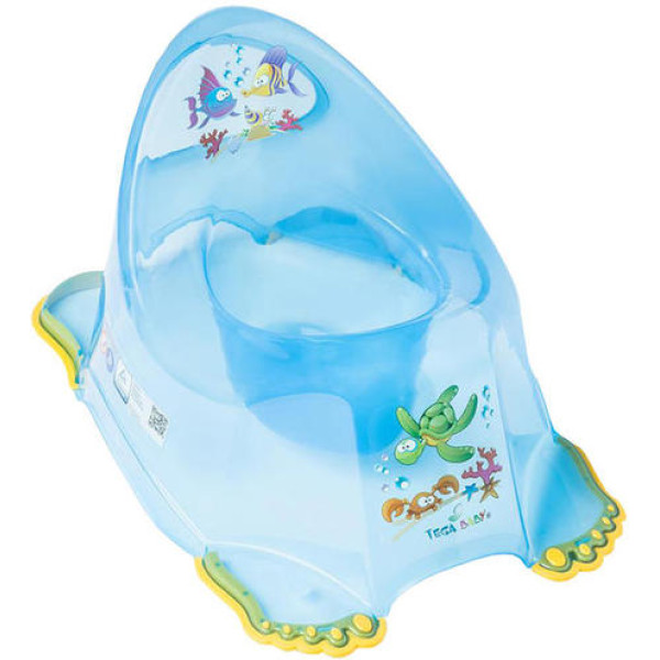 Tega Baby Горщик "АКВА" з протиковзкою гумою (синій) (AQ-007) (5902963006264)