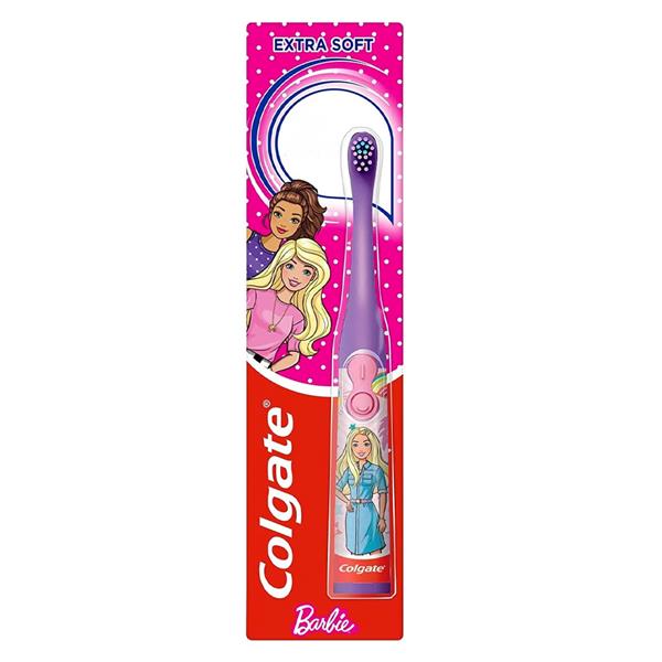 Colgate Дитяча електрична зубна щітка Barbie, суперм'яка (8714789260532)