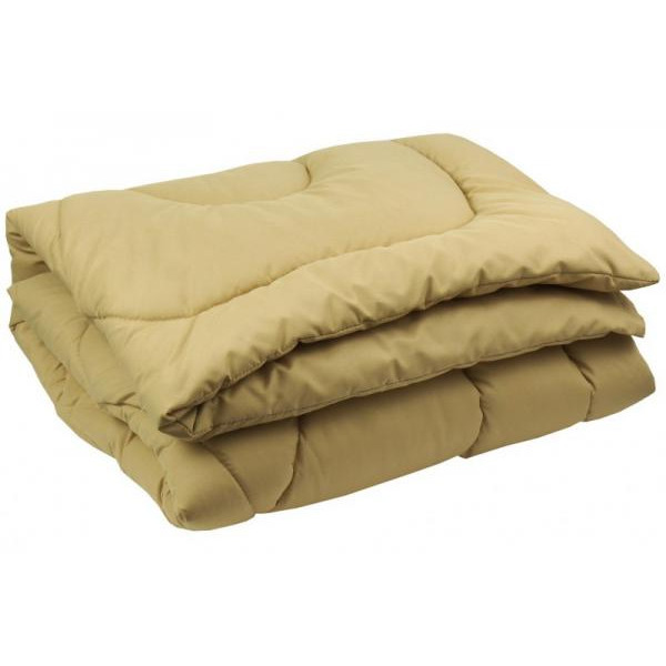 Руно дитяча зимова силіконова ковдра 140*105 (320.52СЛУ)- колір білий/ молочний