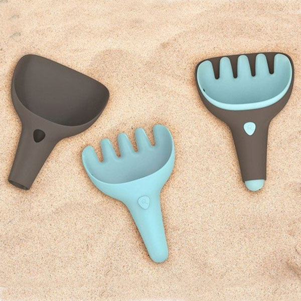 Quut Ігровий набір Raki для піску і снігу совочок + грабельки (5425031170723)