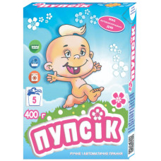 Пупсік Пральний порошок з перших днів життя 400 г (4820049380101)