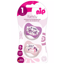 Nip Силіконова пустушка Моя сім'я №1, 0-6 міс. Коалі / Єдинороги, 2шт. (31003) 4000821310032 Nip Силіконова пустушка Моя сім'я №1, 0-6 міс. Коалі / Єдинороги, 2шт. (31003) 4000821310032