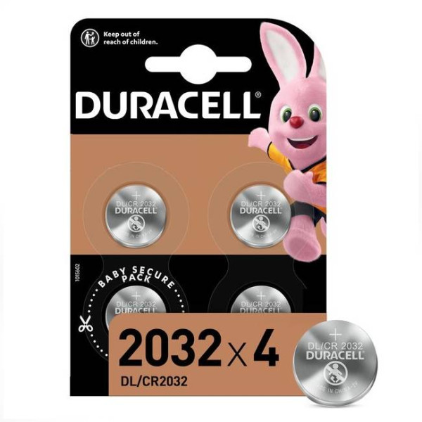 Duracell Літійна батарейка Specialty 2032 типу таблетка 3 В 4 шт 5000394071780
