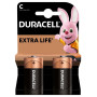 Duracell Батарейки Basic, тип C (LR14, 1.5V, Alkaline Лужна), 2 шт. (5000394052529)