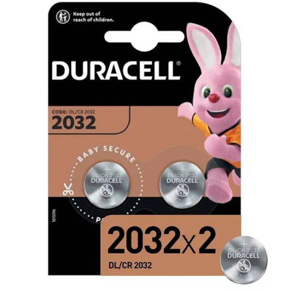 Duracell Літійна батарейка Specialty типу таблетка 3 В DL2032/CR2032 2 шт (5000394054967)