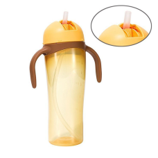 Pigeon Поїльник з трубочкою 330 мл жовтий (4902508032162)