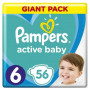 Pampers Подгузники Active Baby XL 6 (13-18кг) 56 шт. 8001090950130
