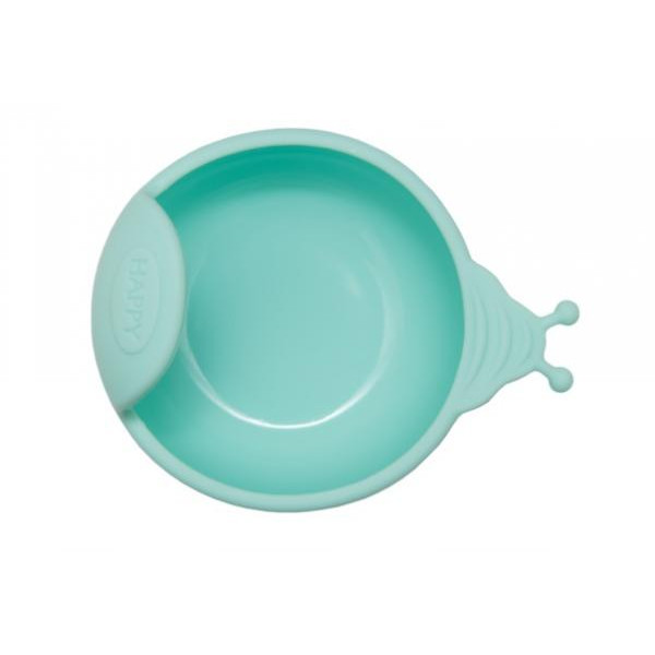 KinderenOK Силіконова тарілка на присосці Happy Meal, блакитний (221113) (704831435412)