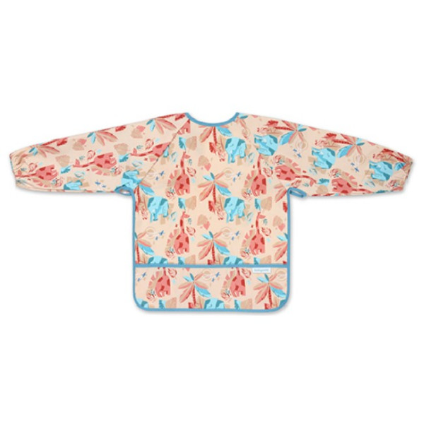 BabyOno Нагрудник з довгим рукавом FLORAL (1477/02) 5901435415009