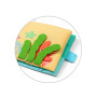 BabyOno Розвиваюча м'яка книжечка Sea World (1532) 5901435415535