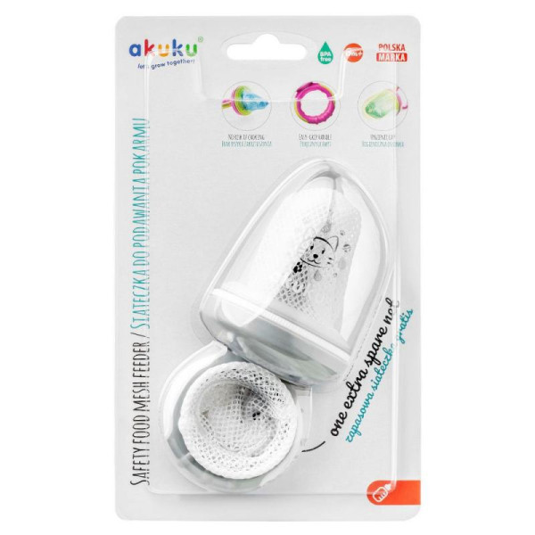 Akuku Ніблер для годування сірий (А0515) (5907644005154)