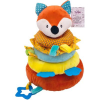 Tulilo Пірамідка плюшева Лисичка 25см 9011  (5904209890118)