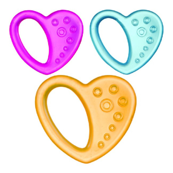 Canpol Прорезыватель для зубов Сердечко 2/294 в ассорт.