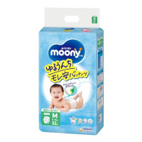 Moony M Трусики для малюків, що повзають 5-10кг 52 шт 4903111137329