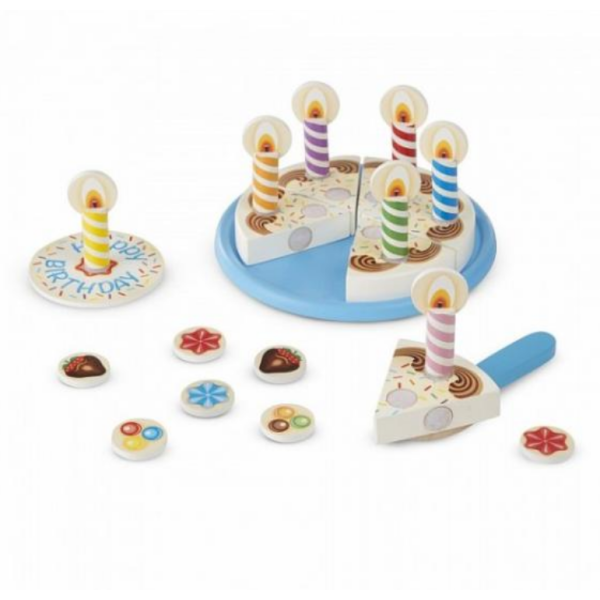 Melissa Doug Дерев'яний набір "День народження торт" (MD10511)