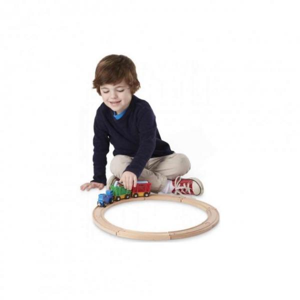 Melissa Doug Дерев'яний набір Поїзд з тваринами (MD10644)