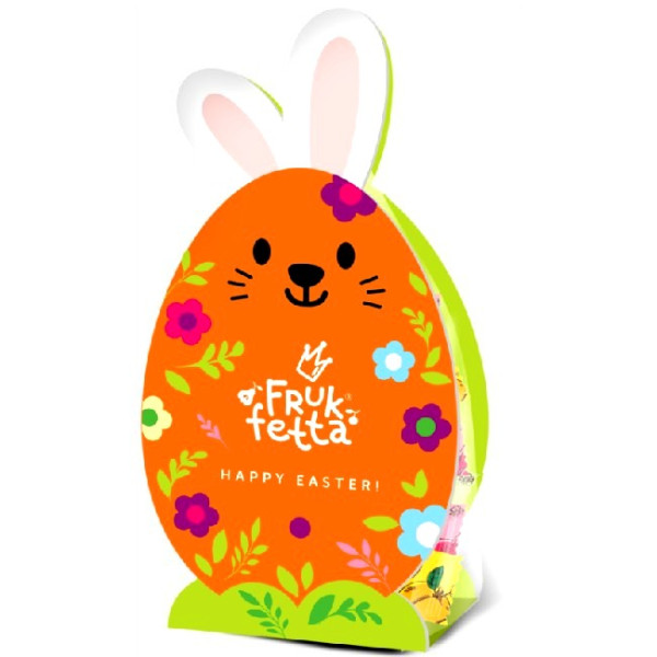 Sergio Набор Фрукфетта Пасха "Happy Easter" ассорти фруктов мини коробочка, 90 г (4820149741840п)