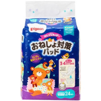 Pigeon Дитячі нічні підгузки-вкладки для привчання до горщика 9-25 кг, 24шт  4902508162227