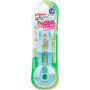 Pigeon Набір зубних щіток, від 18 міс (2шт) блакитні 4902508115469