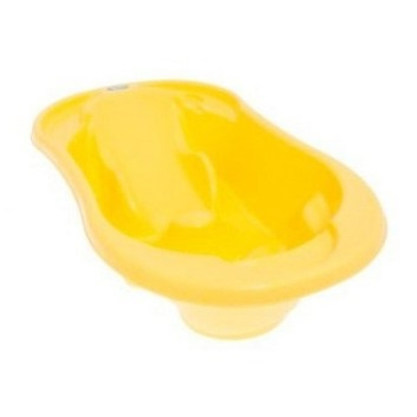 Tega Baby Ванночка Комфорт з 2 в 1 анатомічна, Жовтий, TG-011-102 (5902963011961)