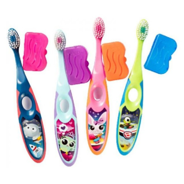 Jordan Дитяча зубна щітка Step2 з ковпачком, 3 - 5 років 6220220  (7038516220202)