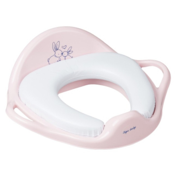 Tega Baby Туалетне сидіння М'яке "Кролики" KR-020 рожевий (5902963008398)