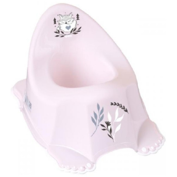 Tega Baby Горщик Лисичка з протиковзкою гумою рожевий PB-LIS-001-130 (5902963000996)