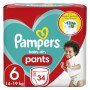 Pampers Підгузики - трусики 6 Maxi (14-19кг) Giant 34шт (8006540406793)