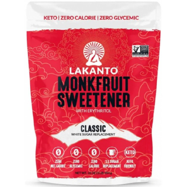 Saraya Натуральний цукрозамінник білий Lakanto, 454 г (4820224250267) Японія