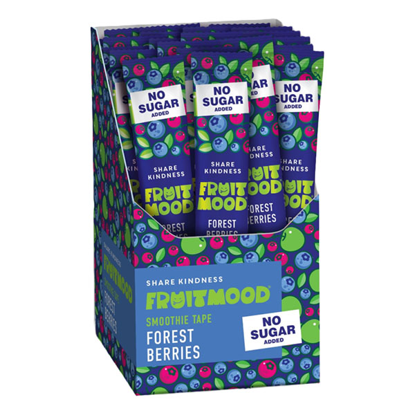 Sergio Фруктовая нарезка пастила FruitMood Лесные ягоды 10г Без сахара 4820149742311