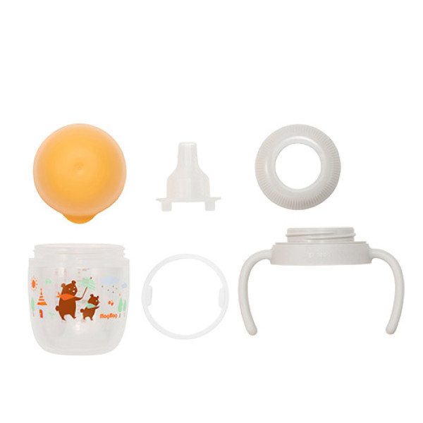 Pigeon Чашка-поїльник Mag Mag з м'яким носиком Ведмедик з 5міс, 200 мл 4902508040433